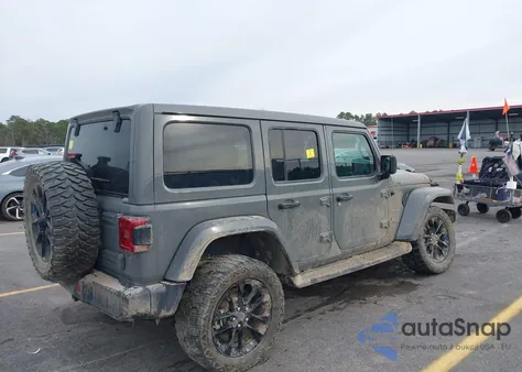 2023 Jeep Wrangler 4Xe Sahara 4X4 from USA, damaged, VIN 1C4JJXP64PW517068